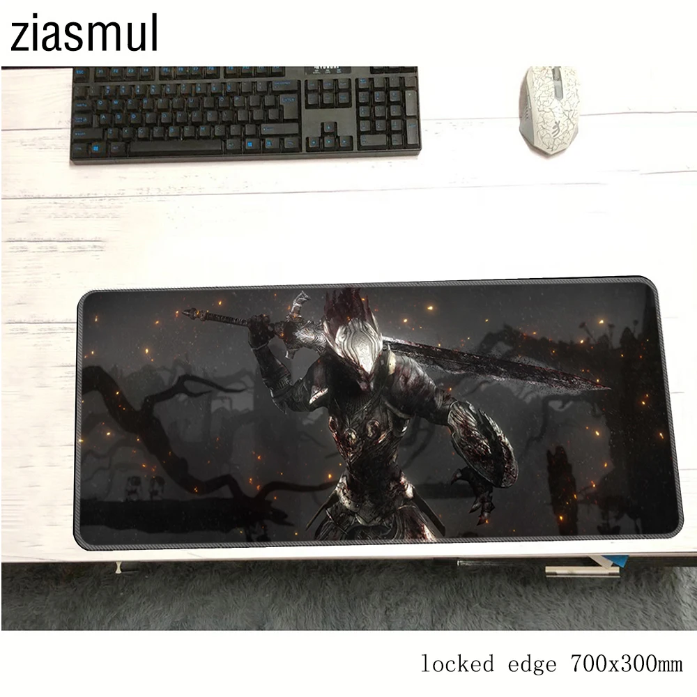 Коврик для мыши dark souls 700x300x3 мм коврики xl компьютерный Для Мыши игровые аксессуары
