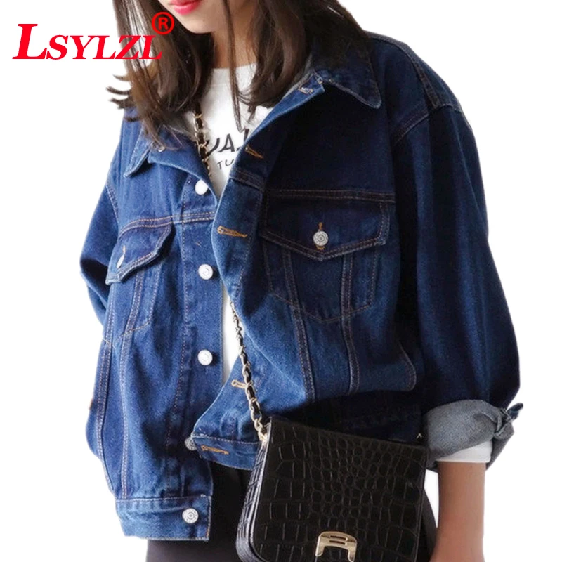 Джинсовая куртка 2018 Демисезонный однотонные Цвет отбеленные Длинные рукава с