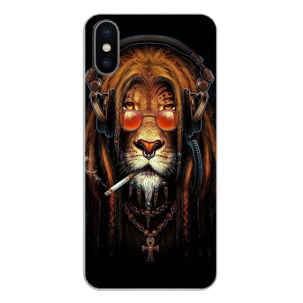 Силиконовый чехол для телефона Xiaomi Redmi 4X S2 3S Note 3 4 5 6 6A Por Pocophone F1 Mi Cori Reith rasta lion рэгги