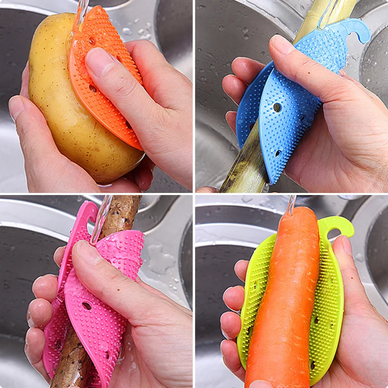 Многофункциональная щетка для овощей и фруктов кухонные инструменты легко