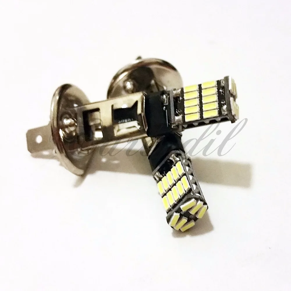2 шт./лот H1 H3 26 SMD LED 4014 чип белый 6000K фар # Pt2 2x лампы дальнего света|headlights led h1|h1 headlightled