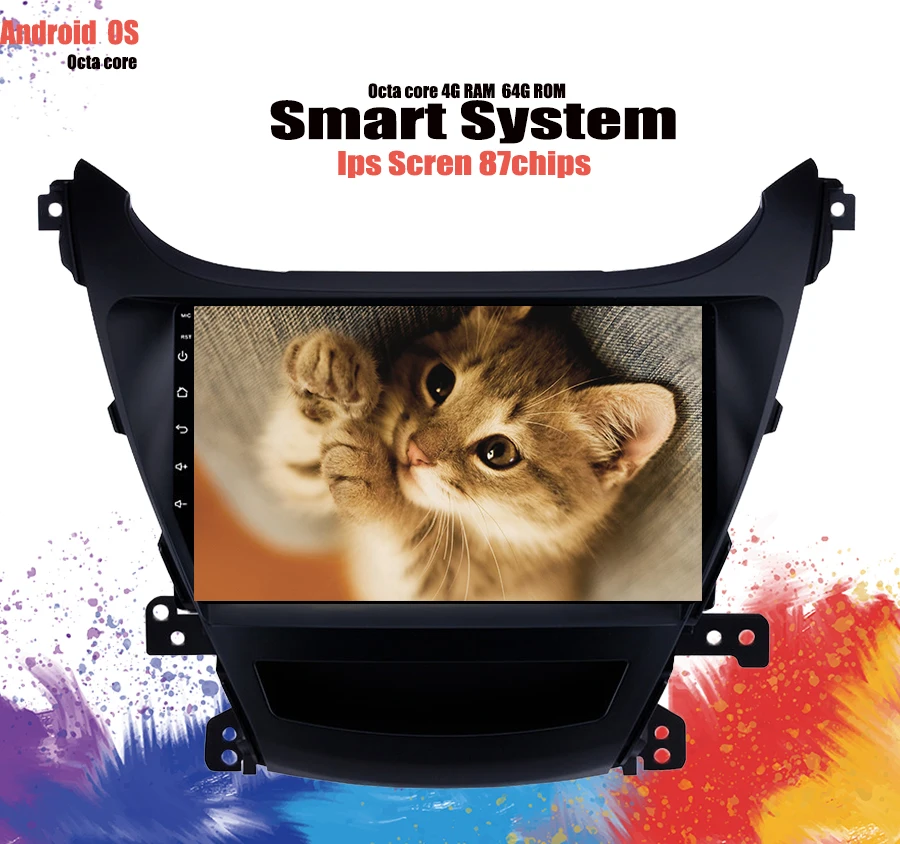 Android 10 0 6 Гб RAM автомобильный DVD плеер GPS навигация головное устройство для Hyundai
