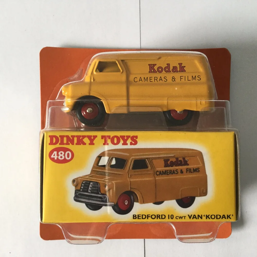 Динки Игрушечные лошадки 480 Bedford 10 cwt Atlas Ван Kodak 1:43 камеры и фильмы оранжевый
