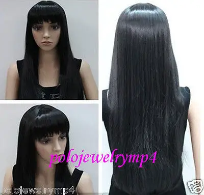 Горячий продавать&gt СОМОНИ и Оптовая &amp&gt&gt Новый Длинные Черный Аккуратные