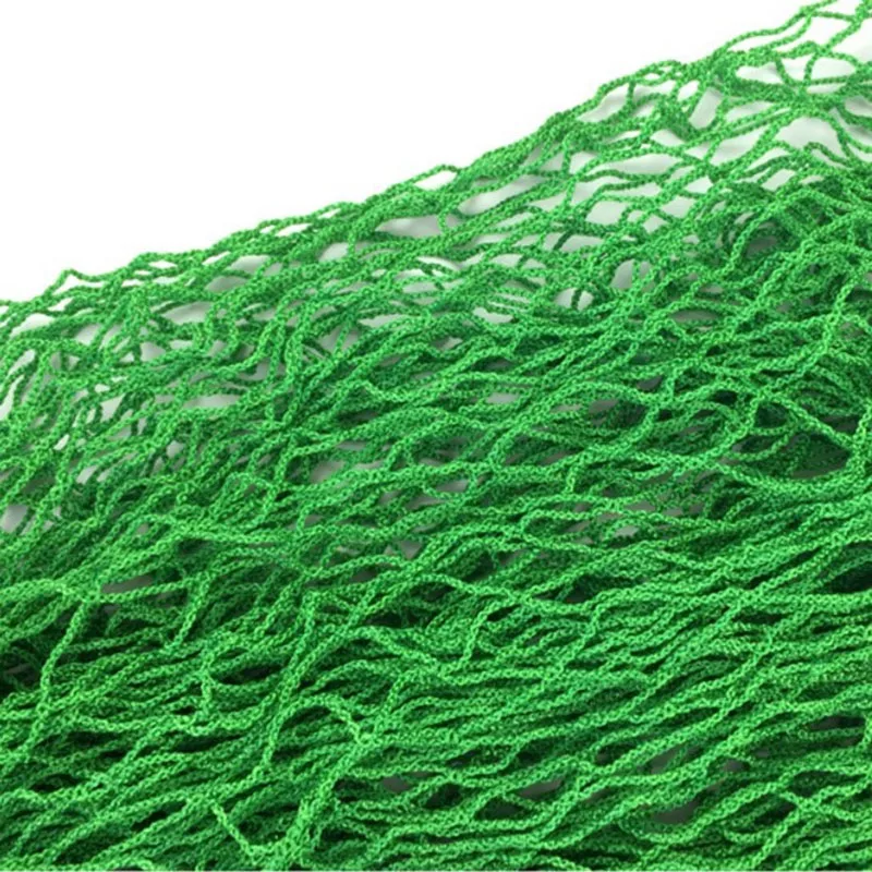 Satin Al Golf Pratik Net Ağır Darbe örgü Için 3m X 3m X 3m Halat Sınır Kendinden Yapışkanlı Askıları Tüm 4 Tarafı