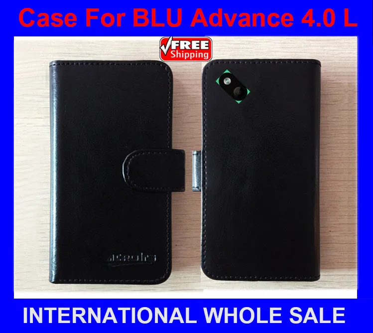 

BLU Advance 4,0 L чехол Высокое качество Заводская цена Флип кожаный оригинальный эксклюзивный чехол для BLU Advance 4,0 L номер отслеживания