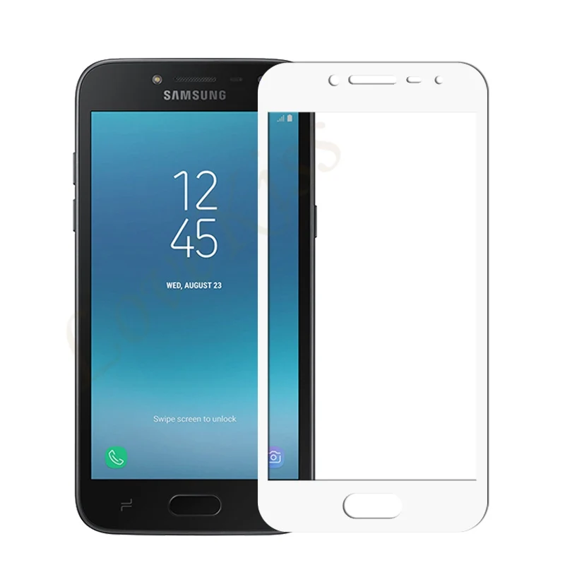 Для Samsung Galaxy J2 2018 полное покрытие закаленное стекло для Pro SM-J250F J250M J250G Защитная