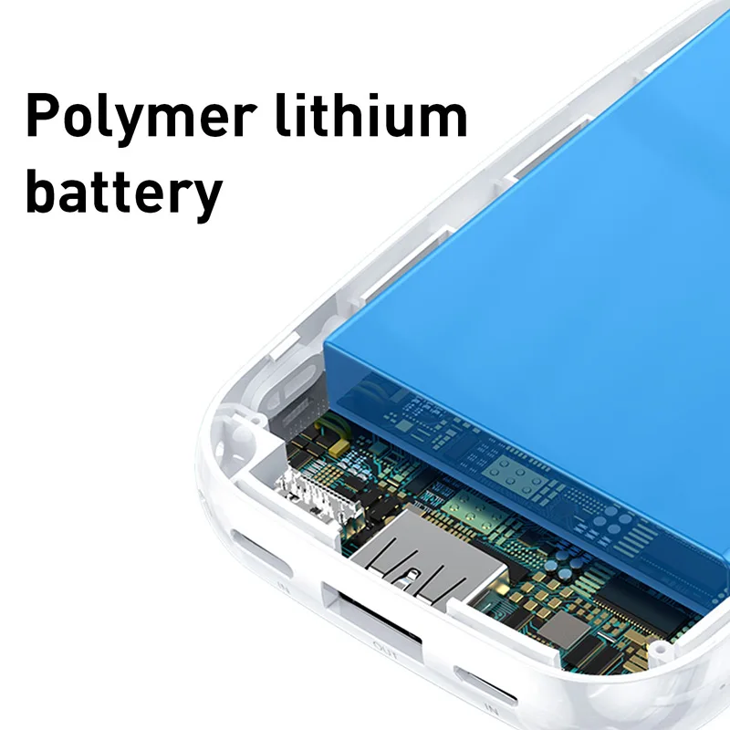 Baseus mi ni power Bank 10000 мАч портативное Внешнее зарядное устройство для iPhone X Xs Max Xr Xiaomi mi 9 зарядное устройство для телефона повербанк