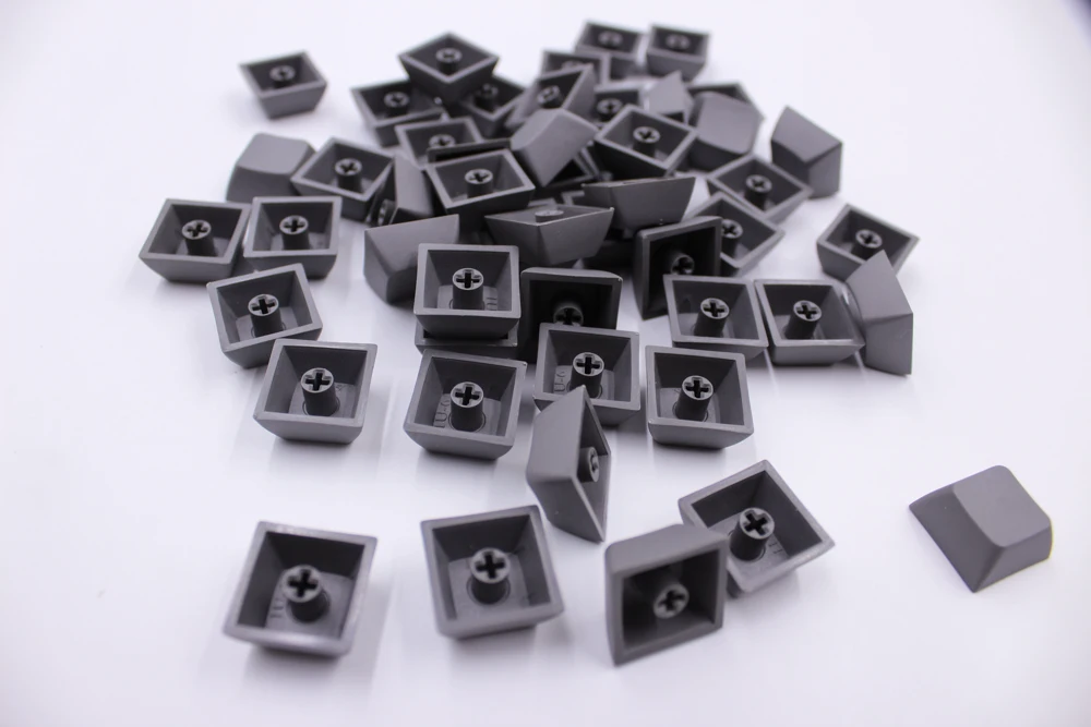 MP 1U XDAS ключи PBT пустой Keycap смешанный цвет Cherry MX Переключатель колпачки для проводной USB Механическая игровая клавиатура