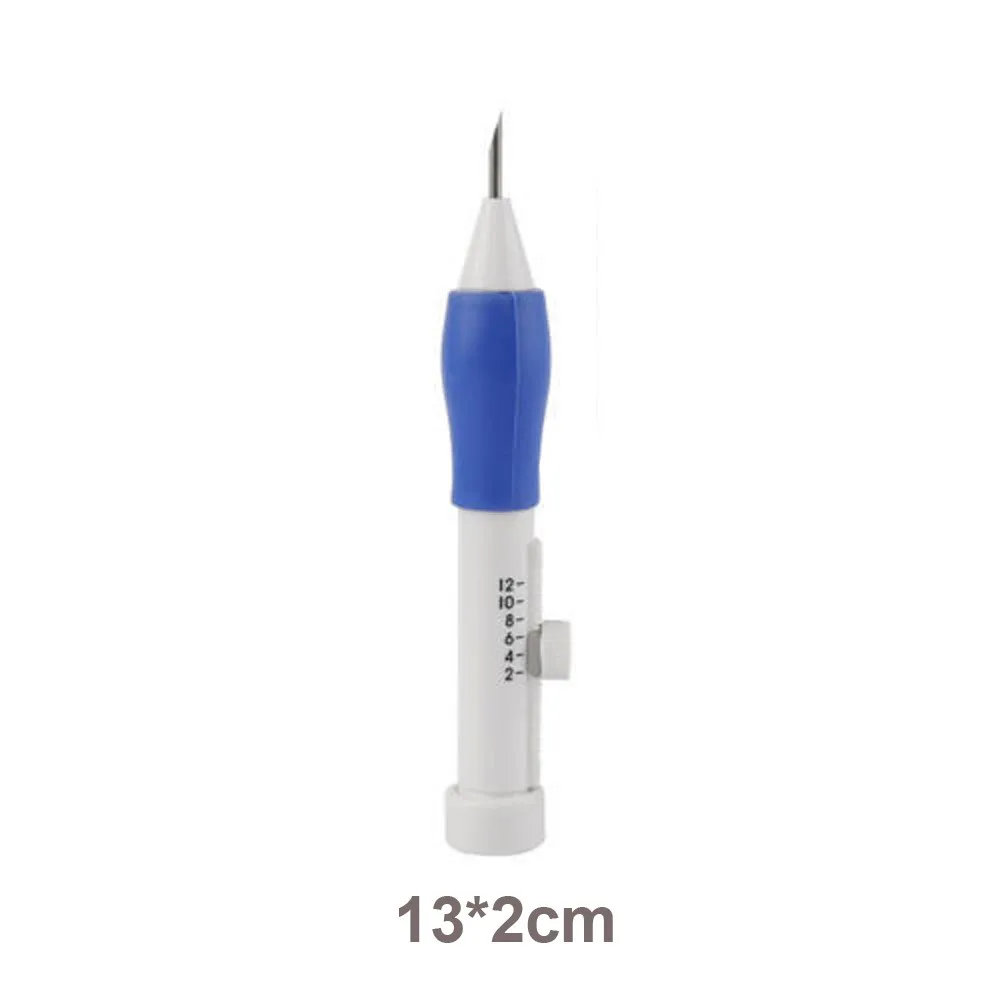 Magic Embroidery Pen Needle Weaving Tool Fancy Environmentally Friendly three interchangeable needles | Дом и сад