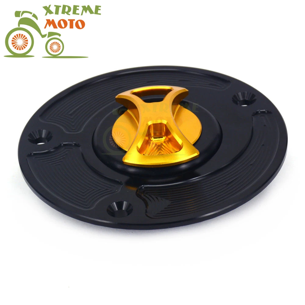 Крышка для бензобака CNC без ключа SUZUKI GSX R600 GSXR750 GSXR1000 GSXR1300 Gladius SV650 SV1000 GSF650F Bandit|gas fuel