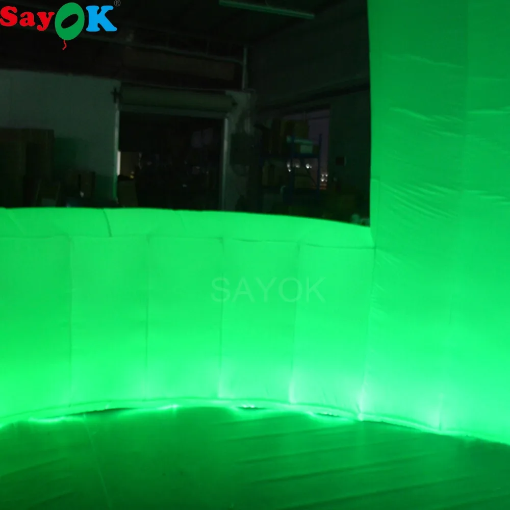 Sayok 3x2 5x2 5 м надувная светодиодная барная стойка с RGB светодиодными лампами