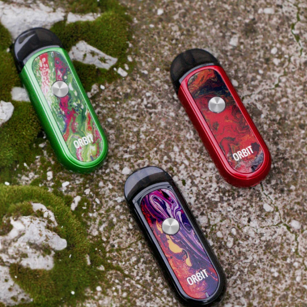 Новейшая Pod system Think vape orbit pod Kit встроенный аккумулятор 1000 мАч и 3 мл Vape электронная