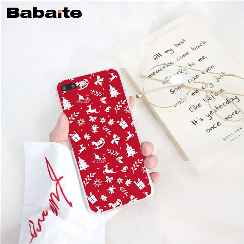 A11 Babaite год Рождество олень Санта чехол для телефона для iphone 11 Pro 11Pro Max 8 7 6 6S Plus X XS MAX 5 5S SE XR - Цвет: A11