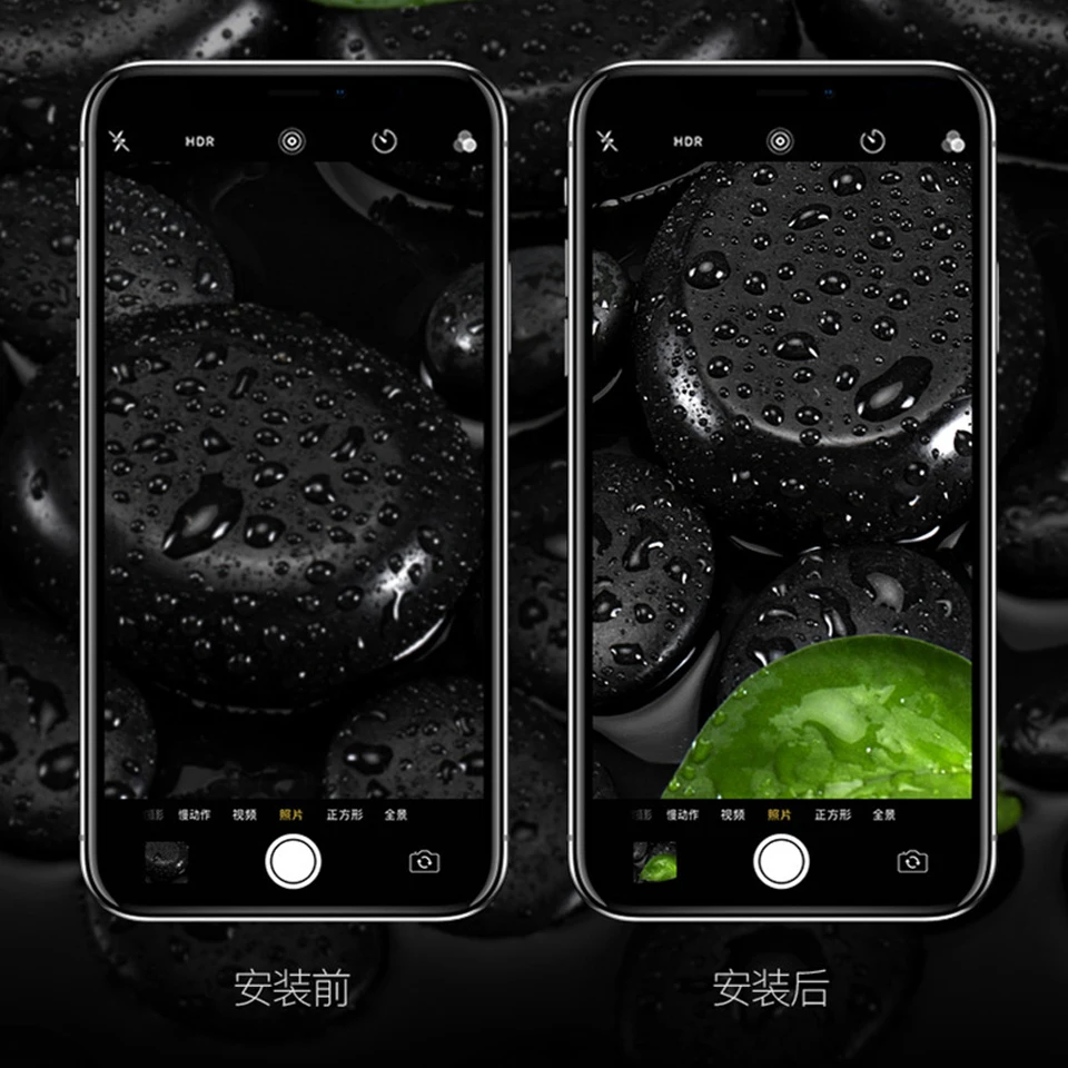 Для Apple iPhone Xs Max X XR Защитная пленка для объектива камеры из мягкого закаленного