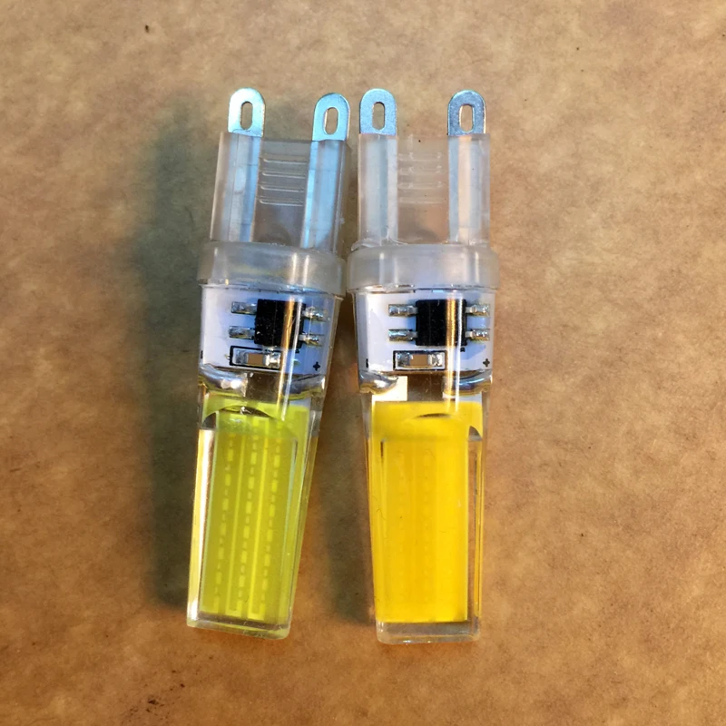 Новая Cree горячая Распродажа светодиодная лампа G9 с регулируемой яркостью 220 В 9 Вт