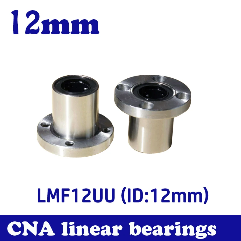 

Hot sale 1pc LMF12UU 12mm flange linear ball bearing for 12mm linear shaft CNC