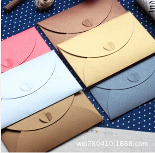 2015 рекламные модные Обычные бумажные конверты сумка для карт мини конверт