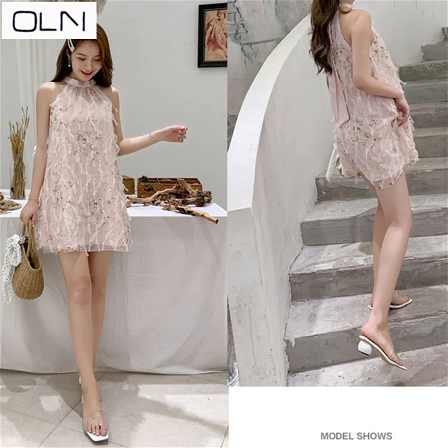 French-style thin Maldives small woman is very popular beach super fairy Hainan holiday dress for women | Женская одежда
