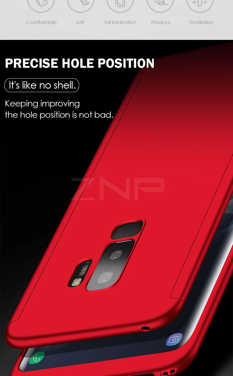 ZNP 360 полный защитный чехол для телефона для samsung Galaxy S10 S9 S8 Plus S7 Edge чехол для Galaxy Note 9 8 S10E S9 со стеклом