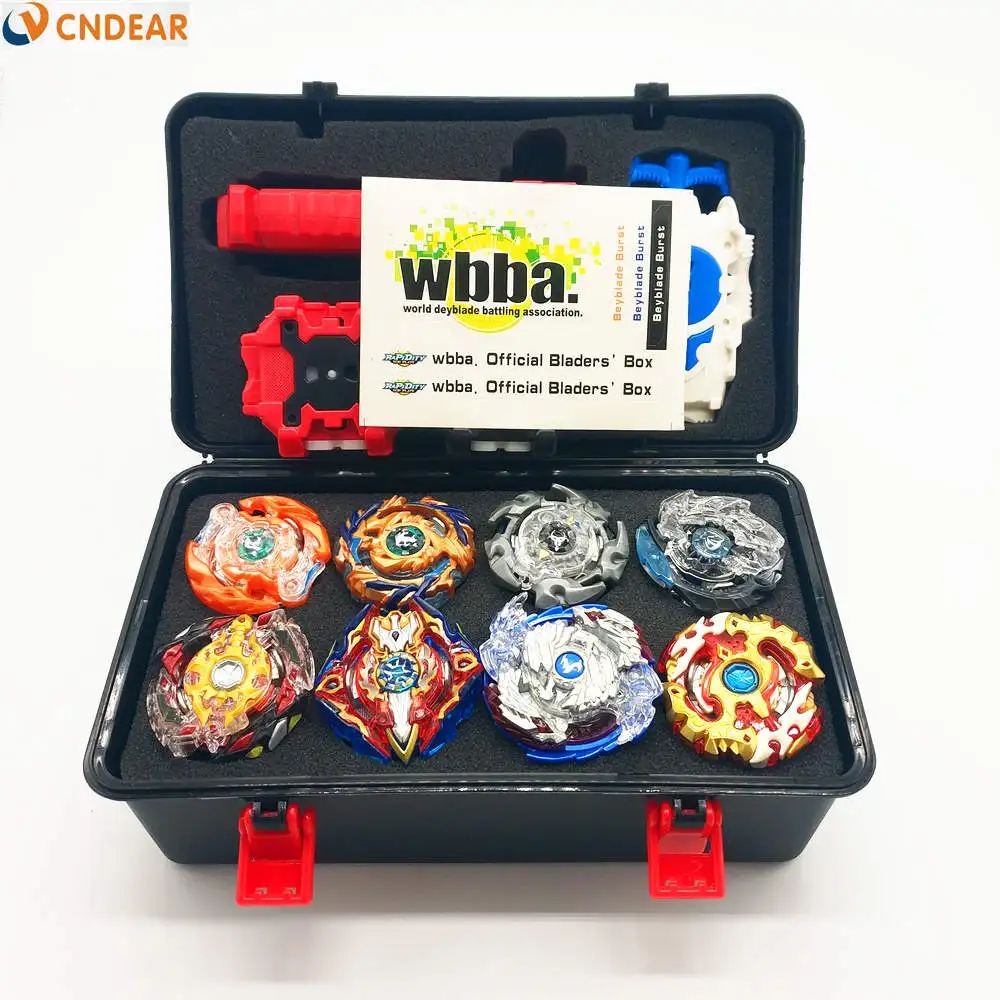Волчок beyblade Burst игрушка с пусковым устройством стартер и арена игрушка Металл Fusion Бог bayblade Blade лезвия игрушки - Цвет: box 2