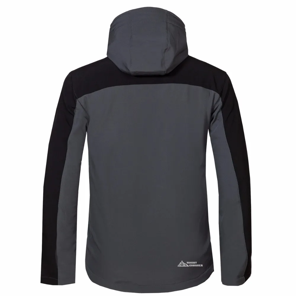 2019 New Style Men Hiking Jacket Windproof Water Repellent Softshell Fleece Male Autumn Spring Clothing Riding Climbing Coat | Спорт и