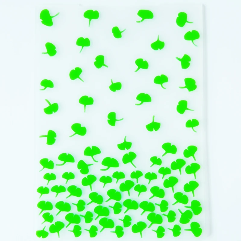 YINISE пластиковые папки для тиснения Шаблоны вырезания листьев DIY бумажные