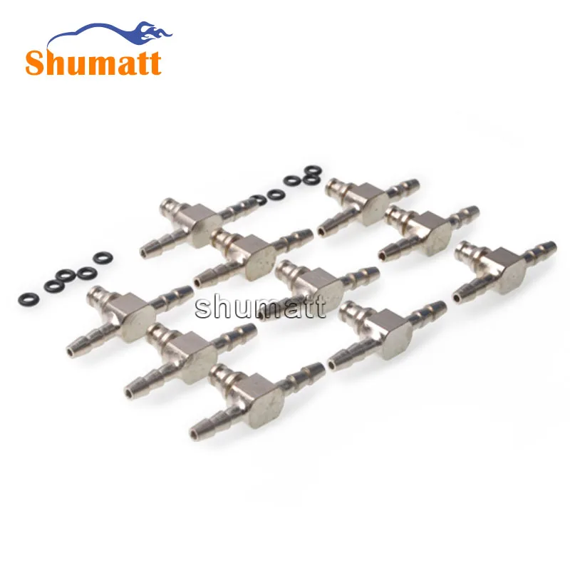 Дизельный инжектор Common Rail возвратная масляная труба Т-образный Железный тройник