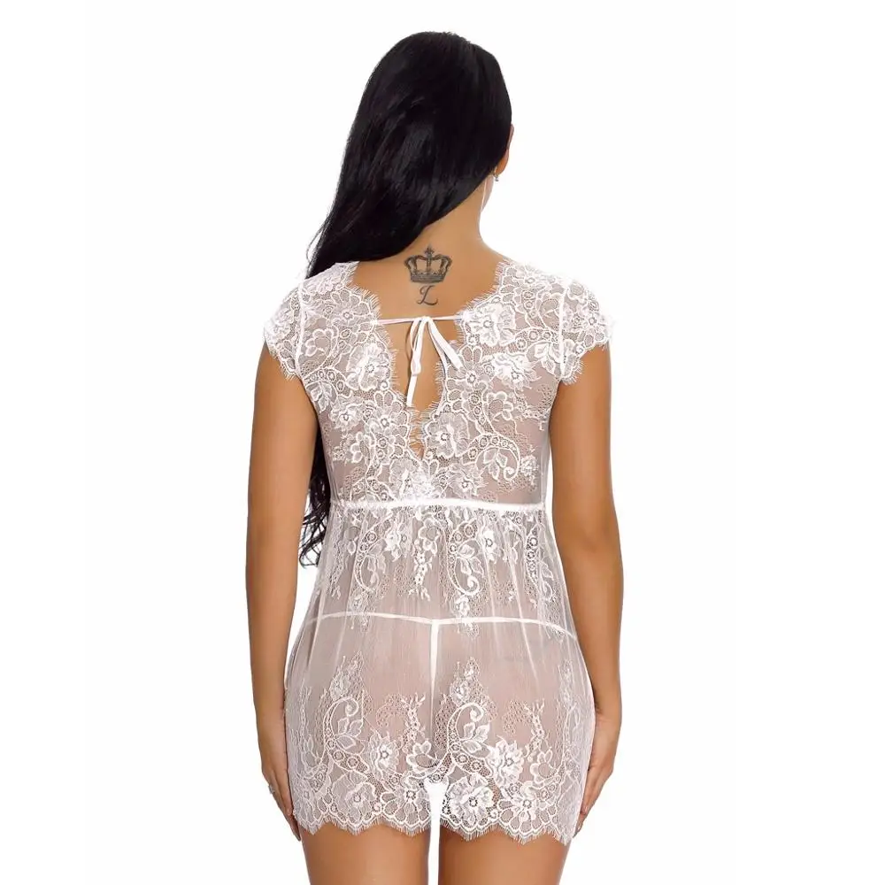 Женское сексуальное нижнее белье костюмы порно и Эротика Sheer LangerieTeddy кружевное