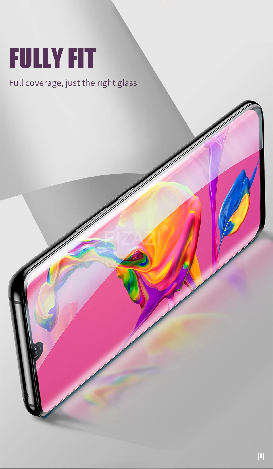 20D изогнутое закаленное стекло для huawei P30 Pro Защита экрана для huawei P20 Lite mate 20 mate 10 полное покрытие краев закаленное стекло