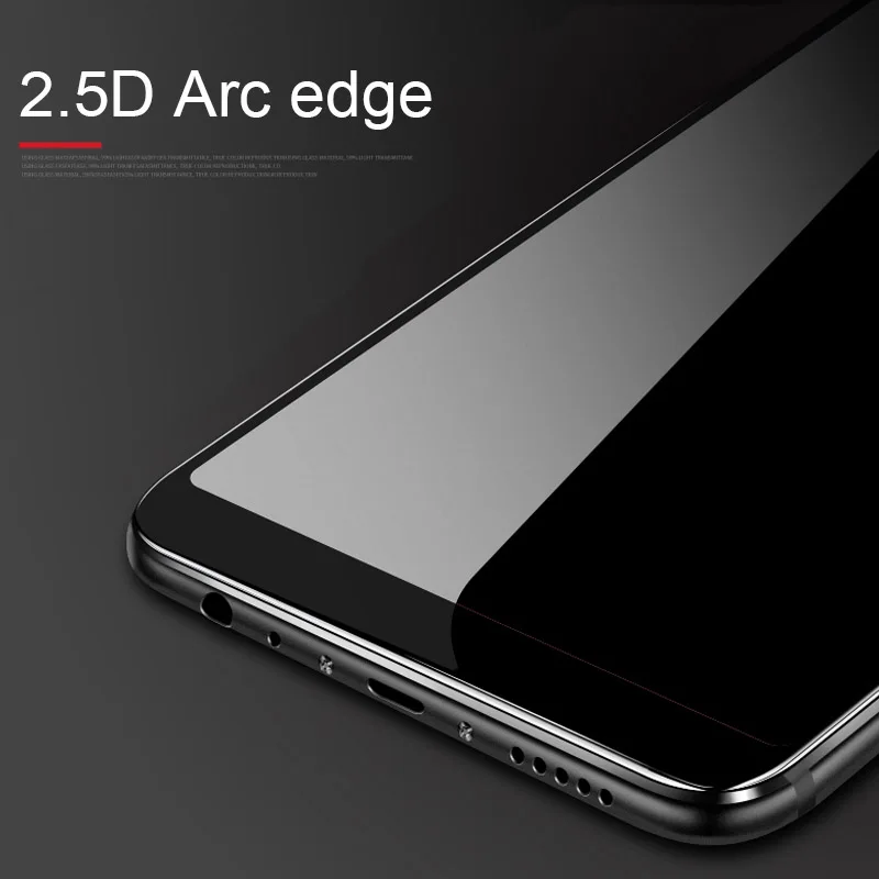 Защитное стекло для экрана Meizu M6 закаленное Полное покрытие защитное M6S Note/Meizu 15