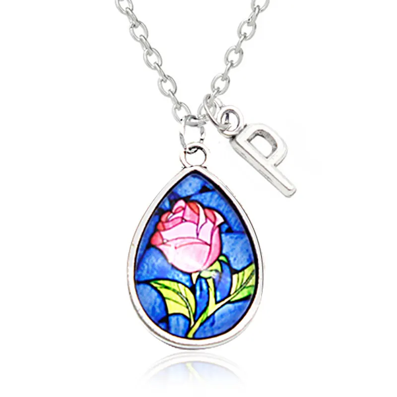 Сказочная Красавица и Чудовище Роза Кабошон история кулон первоначальное