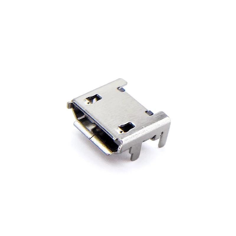 Коннектор Micro USB 20 шт./лот DIP 90 градусов 4 Foor пластиковый корпус разъем Jack Tail Sockect