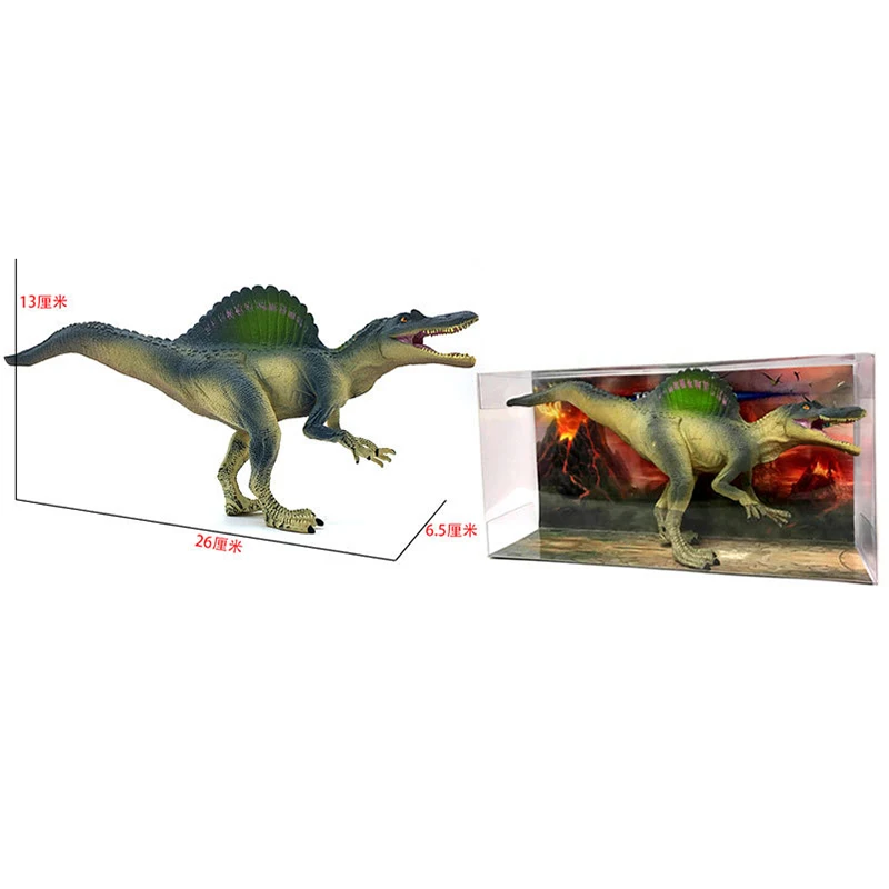 Имитация животного динозавр игрушка Юрского периода TPR мягкая модель динозавра