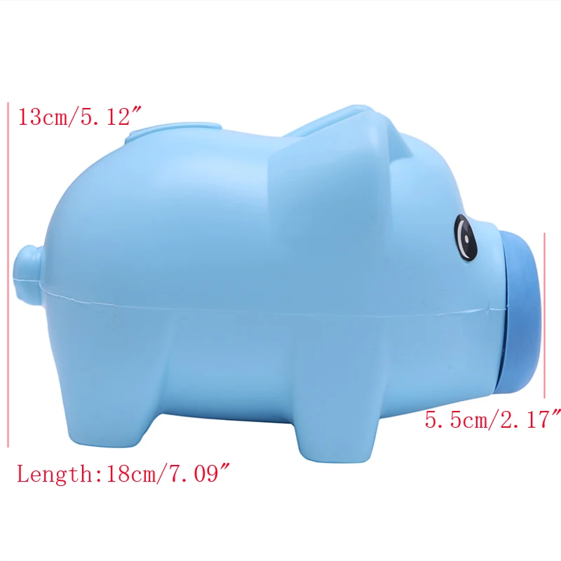 Копилка пластиковая Монета Наличные Коллекционная копилка свинья игрушка