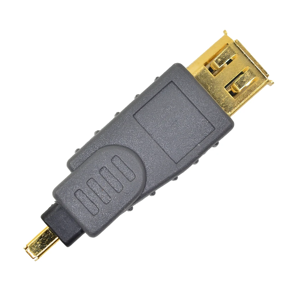 Адаптер IEEE1394 6Pin на 4Pin шины Firewire Женский и 4 контактный Штекерный