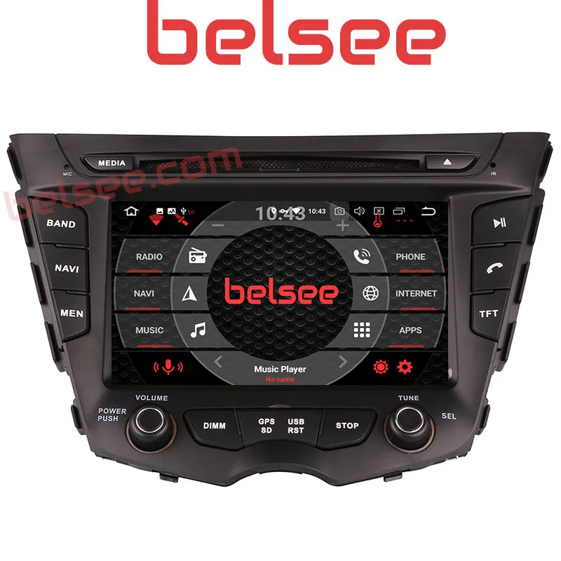 Belsee автомобильный Радио Мультимедиа GPS Android 8 0 навигация dvd плеер Восьмиядерный Ram