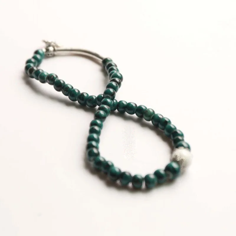 

Женский браслет с подвесками, многослойный браслет из искусственной керамики, эффектные украшения, 12 шт./лот