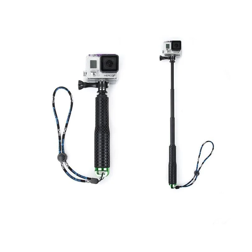 Высококачественный монопод Selfiestick 190 мм 490 для экшн камеры gopro4/ gopro3 /3 +/2 SJ4000 селфи