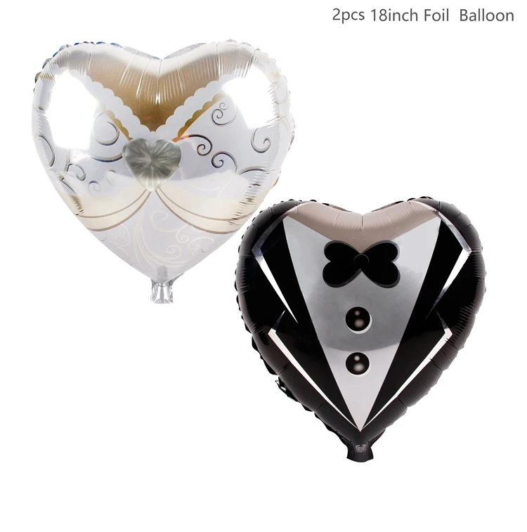 Heart-shaped Groom B QIFU ко дню рождения для взрослых украшения для свадебных мероприятий команды, с надписью "Bride To Be" Декор курица вечерние свадебные душ девичник вечерние украшения - Цвет: Heart-shaped Groom B