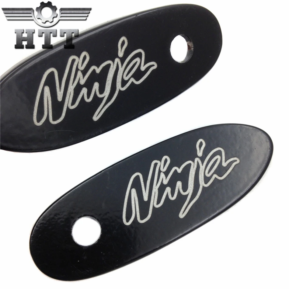 

Aftermarket free shipping motorcycle parts Mirror base Plates for Kawasaki Ninja 500R EX500 636 ZX6RR ZX7R ZX9R ZX10R BLK