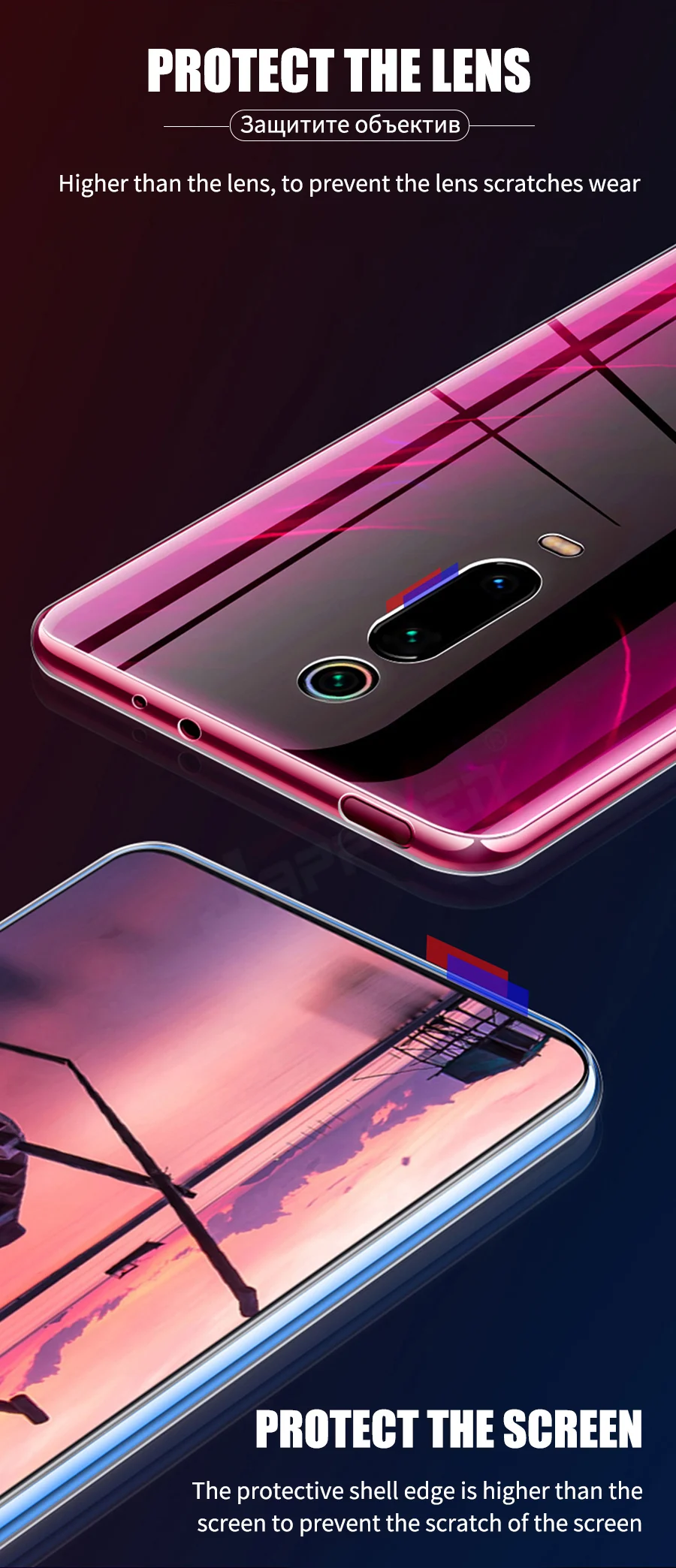 Мягкий ТПУ чехол для Xiaomi mi 9T Note 10 Pro силиконовый чехол для mi A3 9 8 SE A2 Lite красный mi K20 Note 8T 8 7 Pro Чехол Pocophone F1