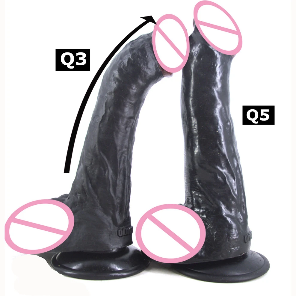 Фаллоимитатор реалистичный большой фаллоимитатор с присоской искусственный