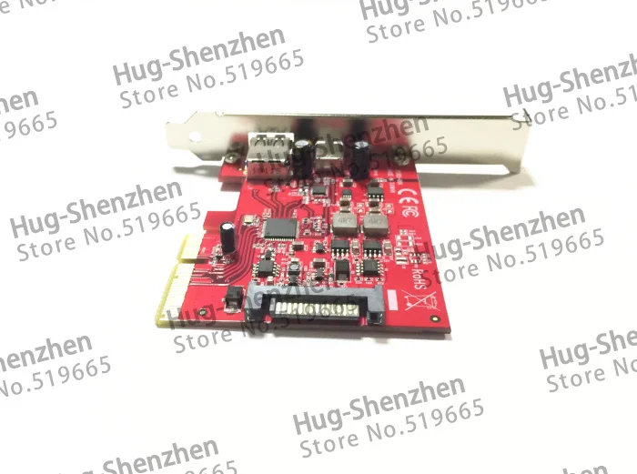 Супер скорость USB3.1 Gen2 Type A + C карта PCI-E x2 к USB 3 1 type-A type-C адаптер 10 Гбит/с для MAC PRO 1-5 |