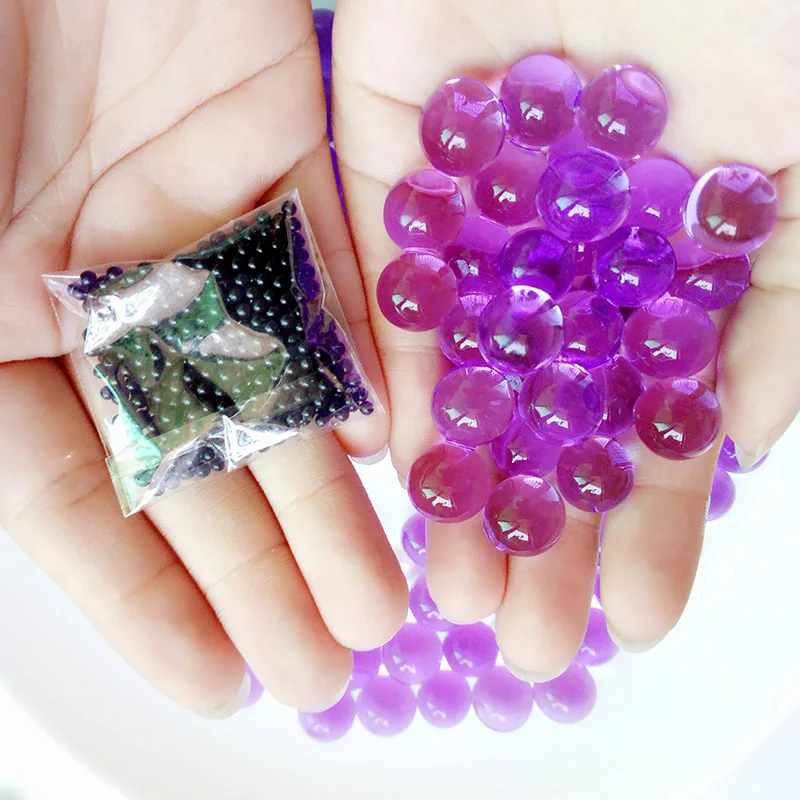 Романтические фиолетовые Декорации для выращивания шариков растущих в воде