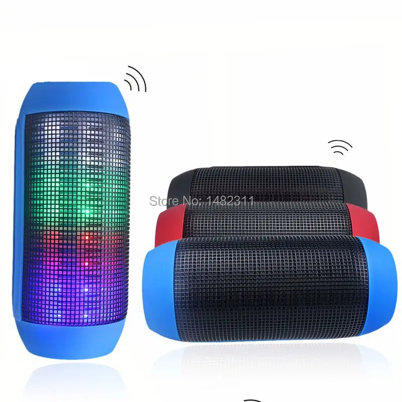 Новый Открытый Портативный Беспроводной Bluetooth стерео бас Динамик светодиодные