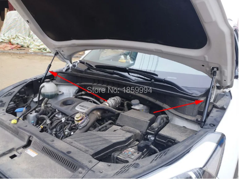 Для 2015 2016 2017 HYUNDAI TUCSON 3TH передний капот двигателя поддерживающий гидравлический