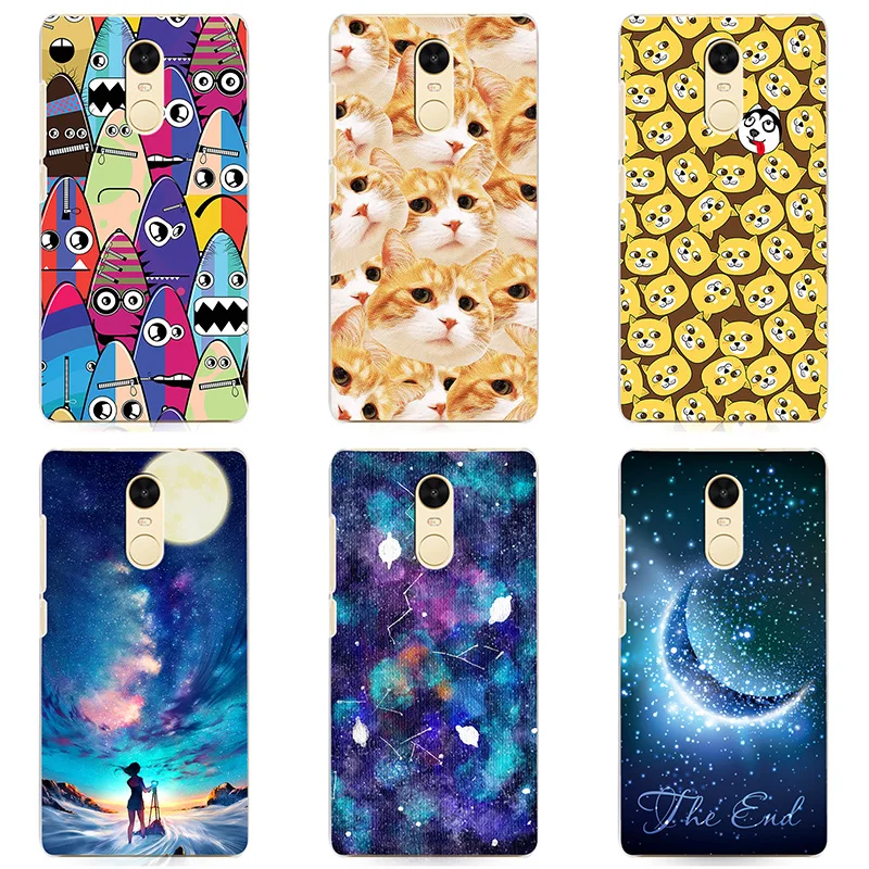 For Xiaomi Redmi Note 4X Case Soft Silicone Back Cover Cases Painting Abstract TPU Coque Patterned Shell Skin |