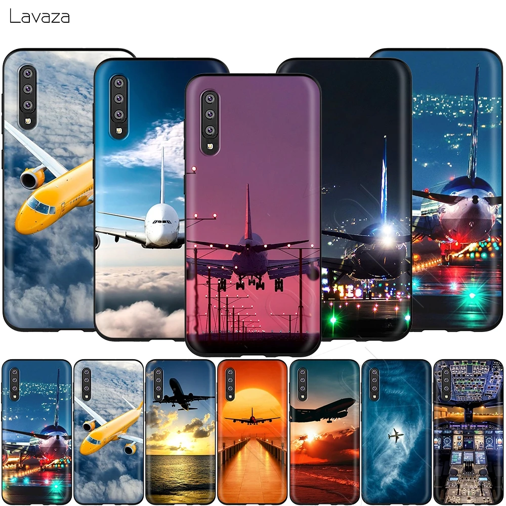 Lavaza самолета Fly путешествия облака самолет чехол для Samsung Галактики S6 S7 край J6 S8 S9