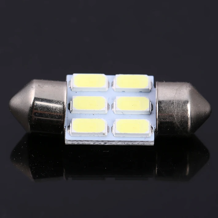 Автомобильный купол 5630 SMD светодиодный Светодиодная лампа двойной наконечник